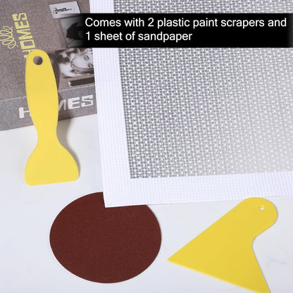 8 × 8 inch Drywall Repair Patch, 3 Pack Drywall Repair Kit Large Hole Patch-Repair for Drywalls Heavy Duty Self-Adhesive Mesh Drywalls Patch Kit, Dry Wall Hole Repair-Patch for Drywall-Plaster Wall