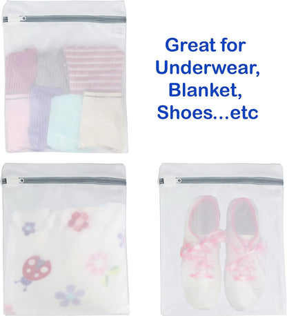 Simple Houseware Premium Bra Lingerie Wash Bags - 3 Pack