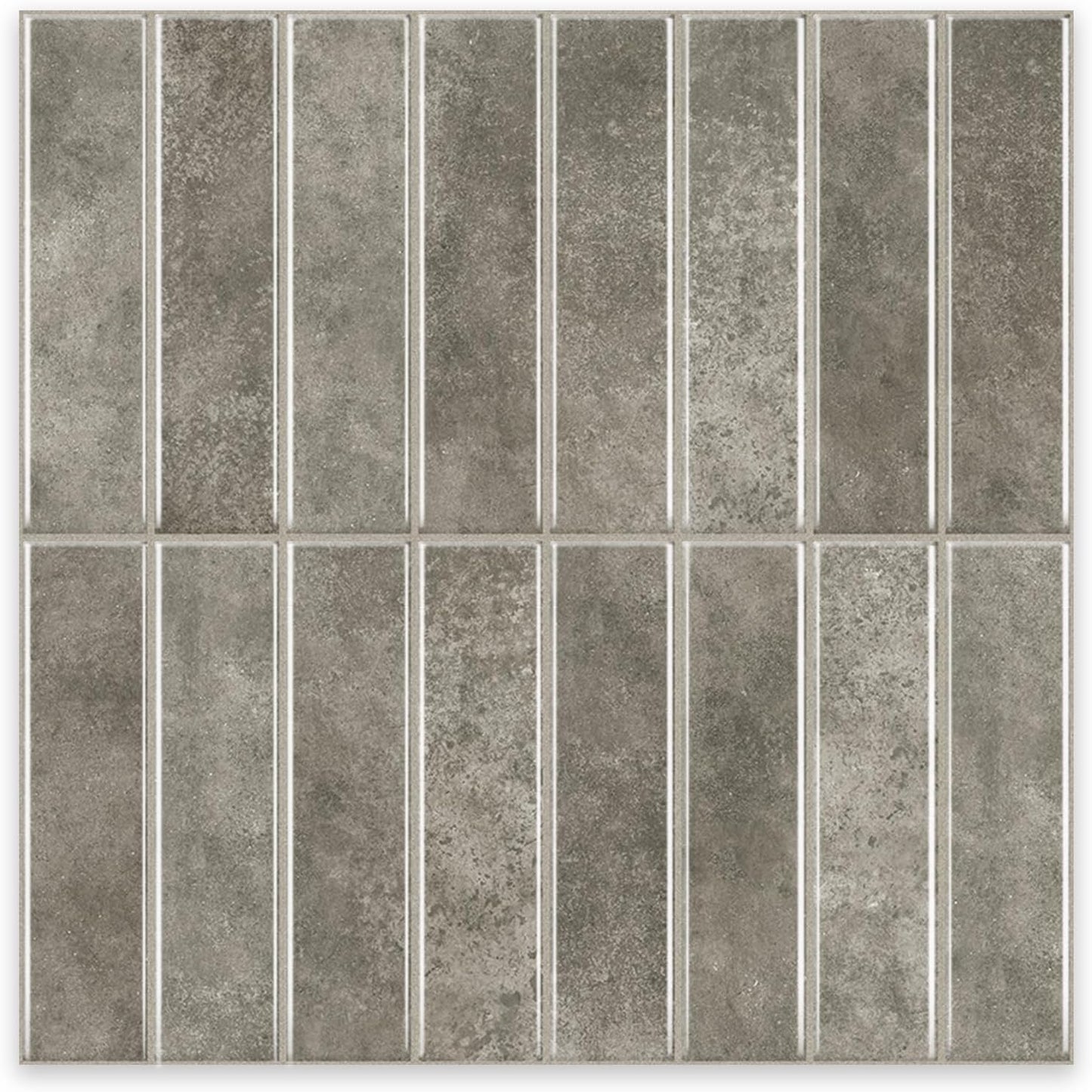 10 Sheets Thicker Design Peel and Stick Backsplash, Self Adhesive Wall Tiles, Stick on Backsplash for Kitchen and Bathroom, 11.8"x11.8",Beige