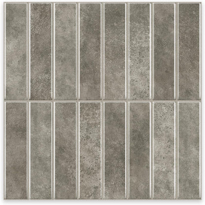 10 Sheets Thicker Design Peel and Stick Backsplash, Self Adhesive Wall Tiles, Stick on Backsplash for Kitchen and Bathroom, 11.8"x11.8",Beige