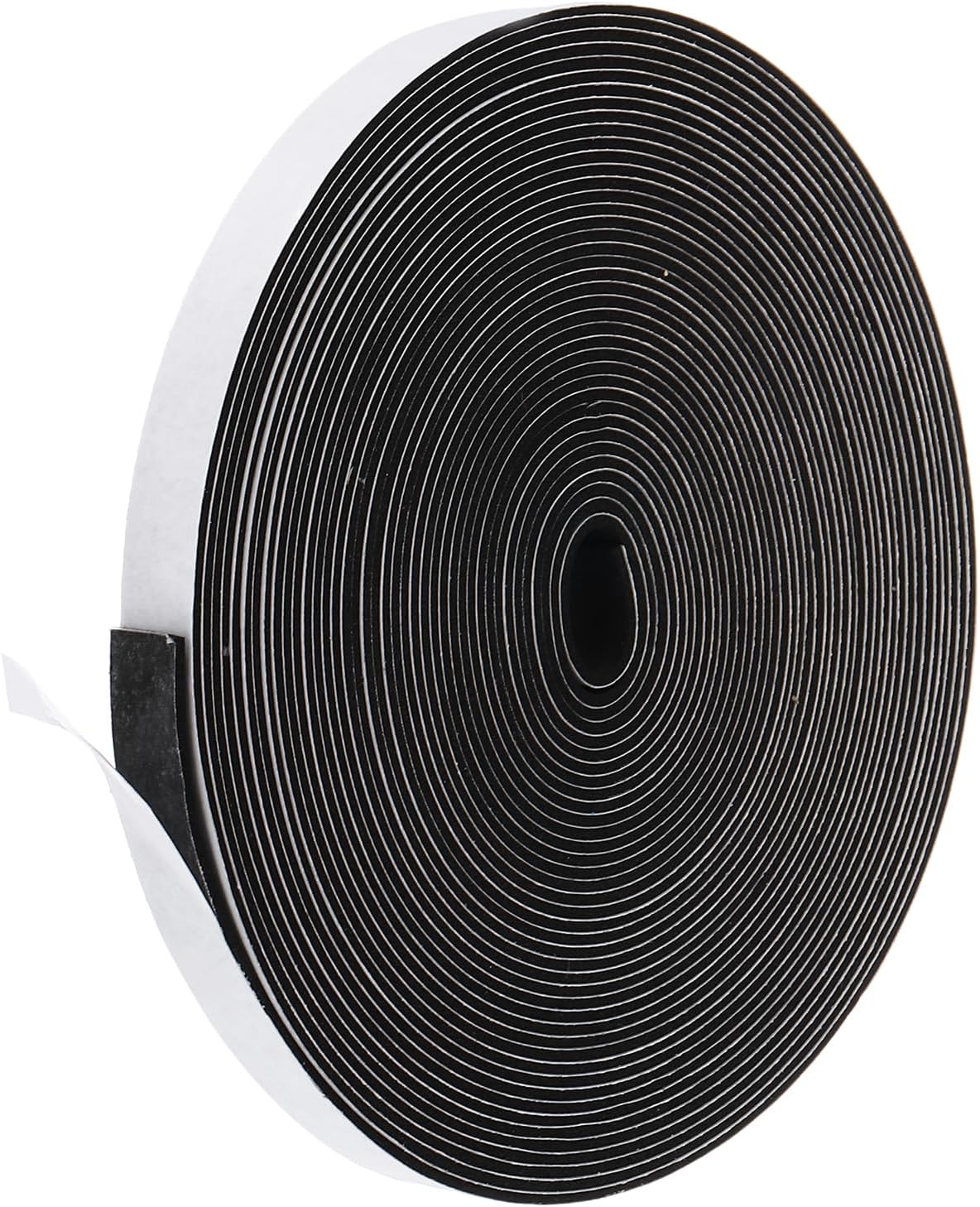 PATIKIL Weather Stripping Door Seal Strip, 3/8 Inch x 1/4 Inch x 32 Ft Self Adhesive Soundproof High Density Foam Tape Insulation for Door Window Air Conditioning, White - Colors A