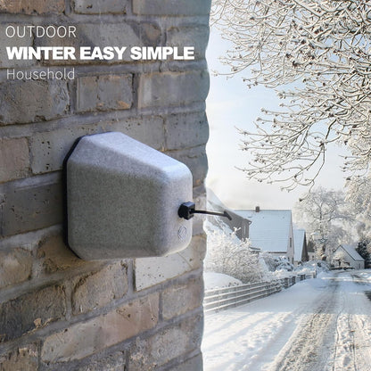 Outdoor Faucet Covers for Winter Freeze Protection, Foam Spigot Covers Winter Insulated for Outside,Hose Bib Cover for Winter (2 Pack)