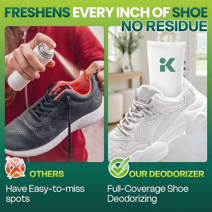 Unscented Shoe Odor Elimination, Powerful Shoe Odor Eliminator for Sneaker, Boot, Soccer Cleat, Reusable Shoe Smell Remover, Air Odor Absorber, Freshens Shoes, Gym Bag, Closet at Sourse (2-Pack)