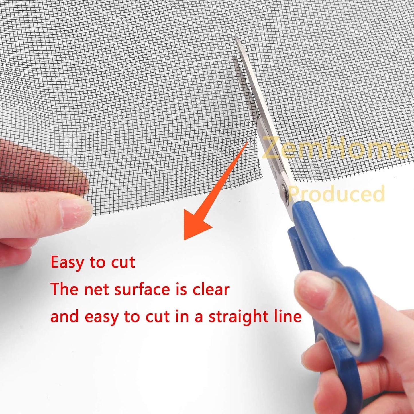 39"×59" Grey Fiberglass Window Screens Repair kit - DIY Adjustable Window Screens mesh Replacement kit for WindowsDoorPorchPatioSliding Screen Door