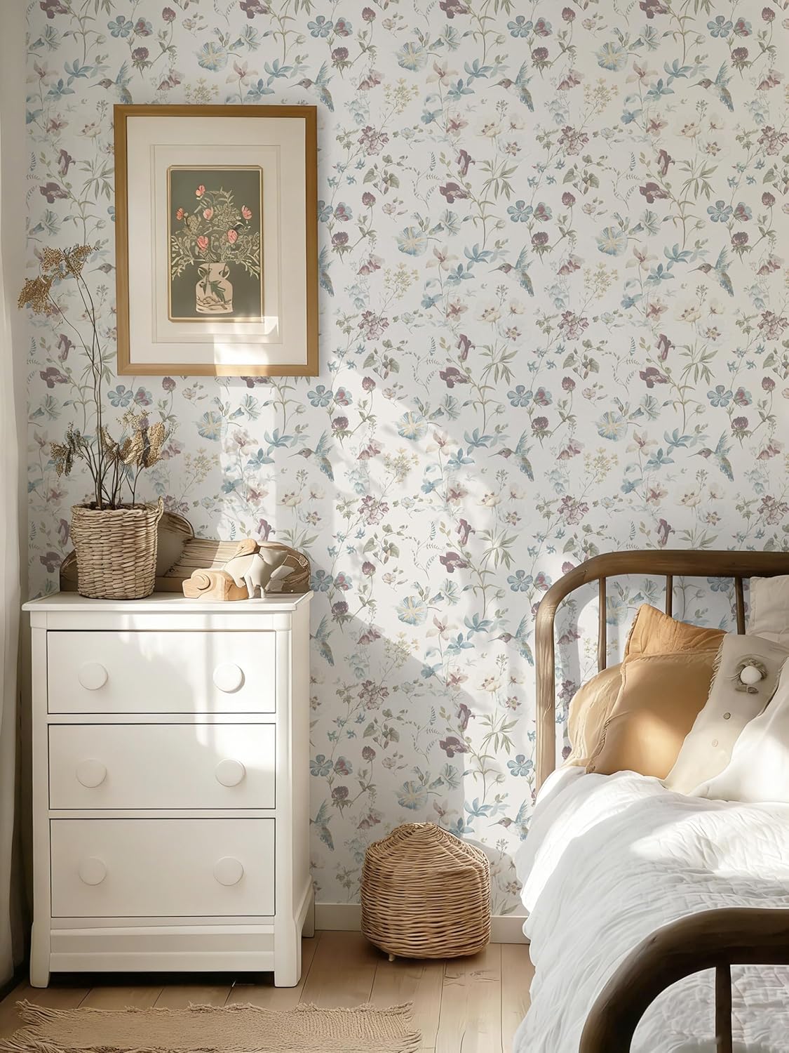 Heroad Boho Peel and Stick Wallpaper Beige Renter Friendly Wall Paper Peel and Stick Modern Contact Paper Neutral Geometric Wallpaper for Bedroom Bathroom Cabinets Decor Vinyl Waterproof 17.3"x78.7"