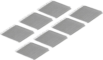 M-D Building Products 14173 3 in. x 3 in. Fiberglass Charcoal Self-Adhesive Screen Repair Patches 5pc