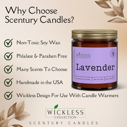 Wickless Vanilla Candles for Candle Warmer Lamp, Many Scents to Choose, 100% Non-Toxic Soy Wax, Scented Candle Melts for Warming Plate, Handmade in The USA (Velvet Vanilla)