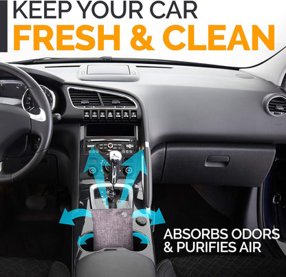 Activated Charcoal Shoe Odor Elimination Bags. Remove Strong Odors in Car, Closet, Basement. 6 Activated Charcoal Bags Odor Absorbers for Home. Bamboo Charcoals Air Purifying Bag Charcoals Deodorizer