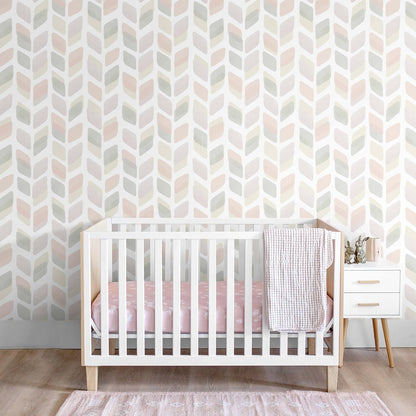 Boho Wallpaper Neutral Peel and Stick Wallpaper 78.7"x17.3" Geometric Wall Paper Beige and White Contact Paper Textured Removable Vinyl Waterproof for Bedroom Farmhouse Kitchen Bathroom
