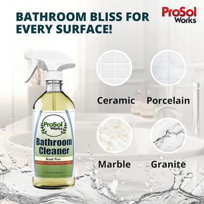 Degreaser Cleaner Heavy Duty Cleaning Spray 16 oz - Kitchen Cleaner for Stubborn Splatters, Stove Top, Grill, Drip Pans, & Oven Cleaner - Safe on All Surfaces - Fresh Scent