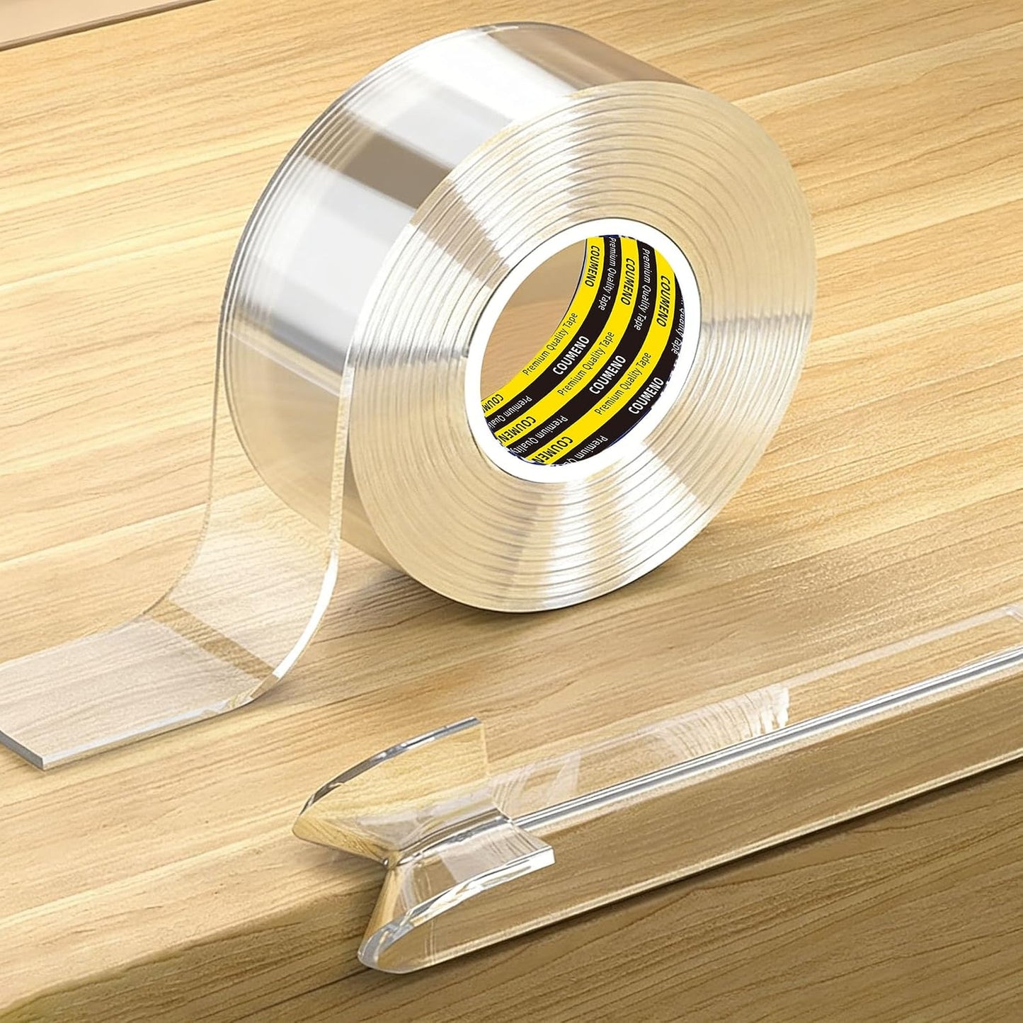 Clear Edge Protector & Corner Protectors, 0.8in（W x 6.6FT(L), Baby Proof Corner Guards for Sharp Edges, Safety Bumper Strip for Furniture, Drawers, Tables & Cabinets