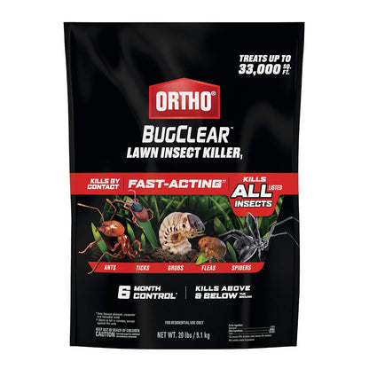Ortho BugClear Insect Killer for Lawns & Landscapes Ready to Spray - Hose-End Applicator, Outdoor Bug Spray, Kills Mosquitoes, Ants, Spiders, and More, 32 fl. oz.