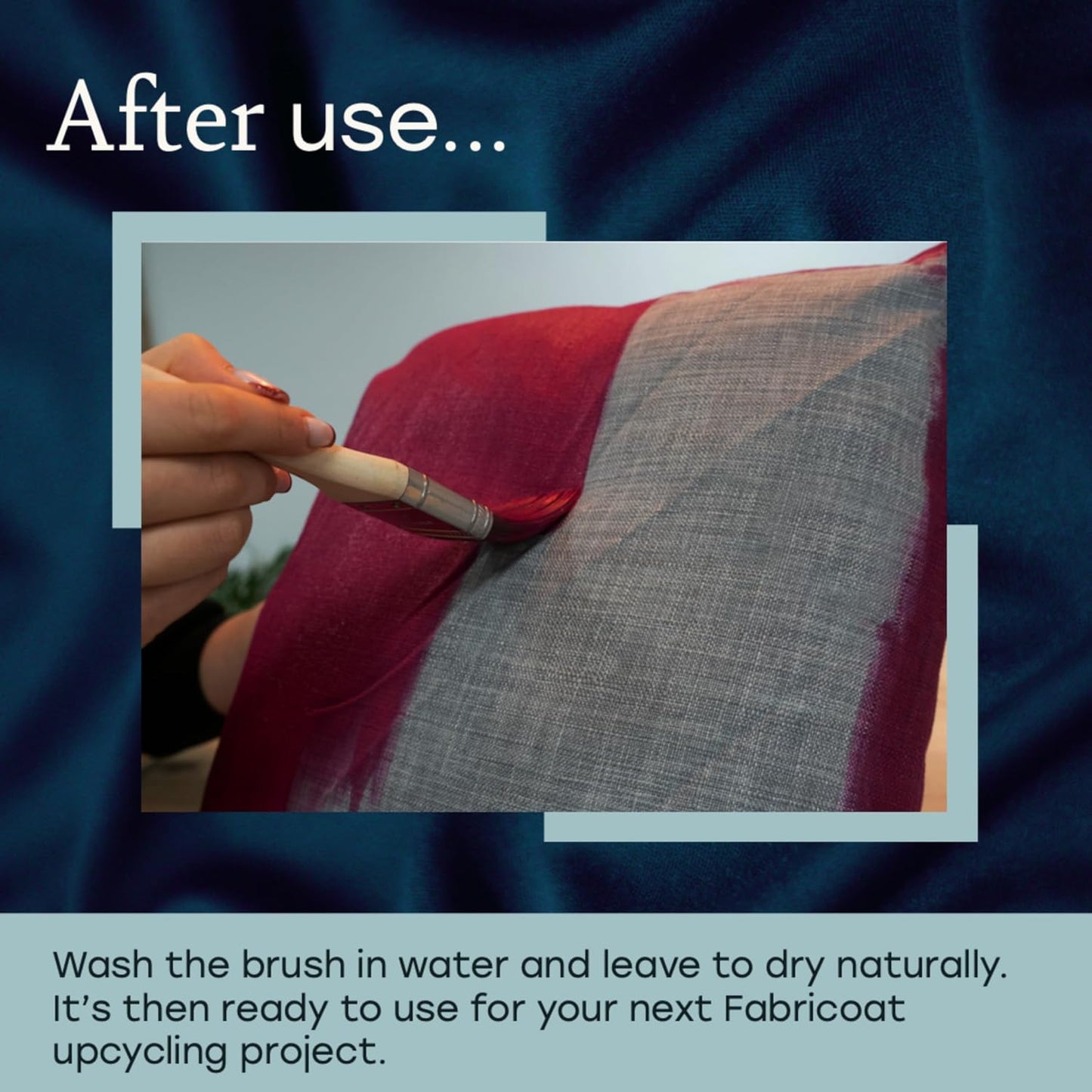 Fabricoat Soft Bristle Brush – Cleaning Brush – Hand Brush – Deep Cleans and Easily Lifts Dirt from Fabric and Upholstery