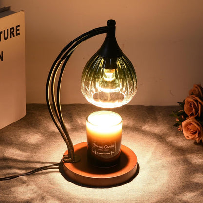Candle Warmer Lamp with Timer Dimmer - Electric Light Wax Warmer for Jar Candles - Lamp with 2 Bulbs, Unique Birthday Gifts for Women Mom House Warming Gifts New Home Decor