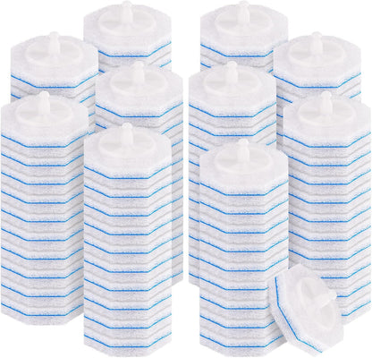 50 Count Toilet Cleaner Refills, Disposable Toilet Brush Refills Compatible with Clorox Wand for Bathroom Cleaning