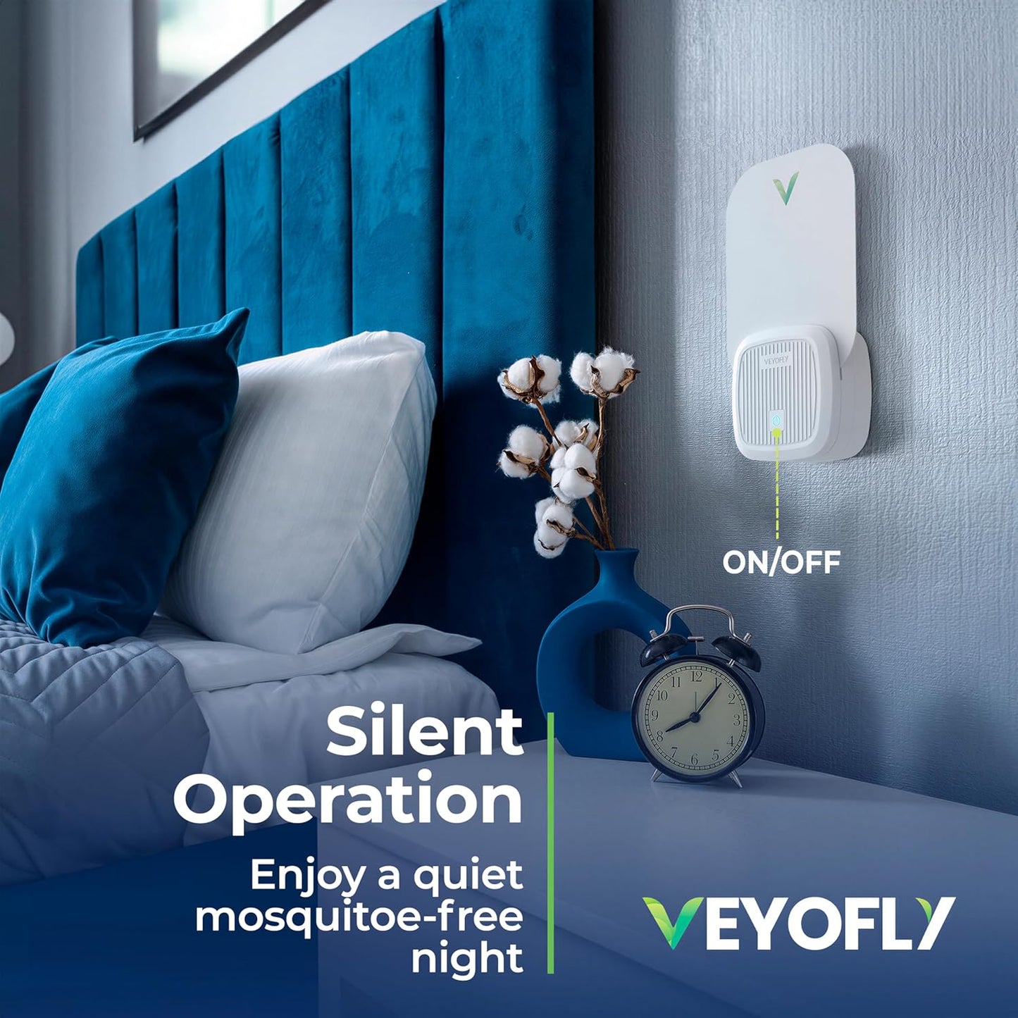 VEYOFLY Fruit Fly Traps for Indoors (2 Device + 4 Refills), Gnat Trap Indoor Plug in, Bug Traps, Flying Insect Trap, Gnat Traps for House Indoor, Fly Trap Indoor for Home Bug Light, Gnats Catcher