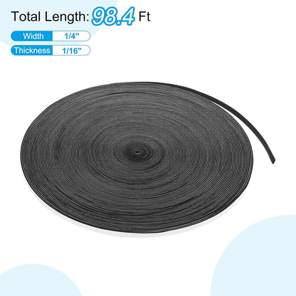 PATIKIL Weather Stripping Door Seal Strip, 3/8 Inch x 1/4 Inch x 32 Ft Self Adhesive Soundproof High Density Foam Tape Insulation for Door Window Air Conditioning, White - Colors A
