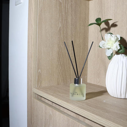 3 Pack Fragrance Reed Diffuser, 50ML Lavender Jasmine Lemongrass Aromatherapy Diffuser Set with 12 Black Fiber Sticks,Air Freshener for Bedroom Bathroom Office, 8.2X 6.6X 2.1 inch