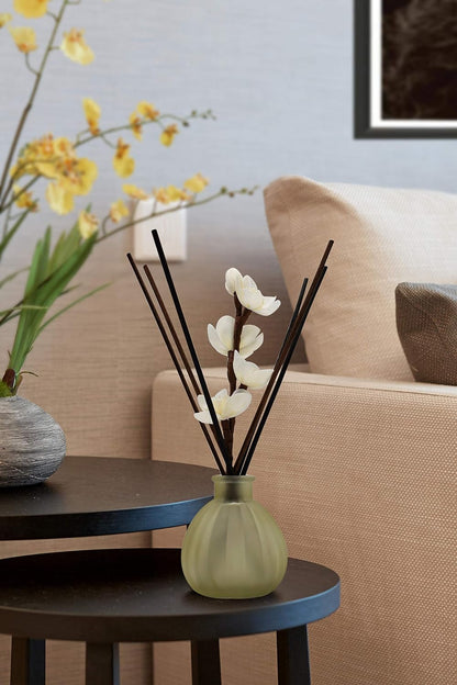 10inch Diffuser Replacement Sticks - 20 Pcs Aroma Reed Fragrance Sticks Refill for Home and Bathroom - Rattan Essential Oil Sticks for Scented Diffuser
