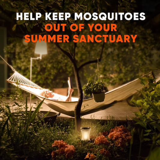 OFF! Refillable Mosquito Lamp, Repels Mosquitoes up to 10 x 10 feet, Protection for up to 6 Hours, 1 Count