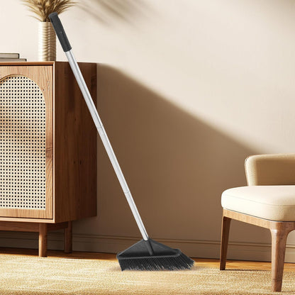 UPKOCH Heavy Duty Outdoor Broom with Stiff Bristles and Long Handle, Wide Sweeper Broom for Home, Yard, Garden, Garage, and Warehouse Cleaning