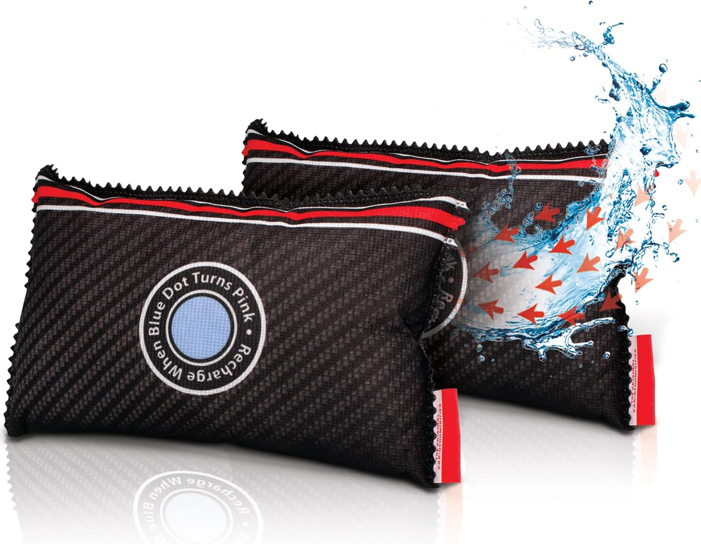 Reusable Car Dehumidifier Bag (1 Pack) Rechargeable Dehumidifier bags for Car, Trucks, and RVs - Prevent Damp & Moisture on Windscreens - Leakproof Moisture Absorber for Car and Home