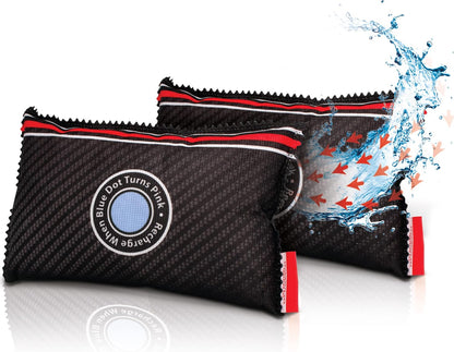 Reusable Car Dehumidifier Bag (1 Pack) Rechargeable Dehumidifier bags for Car, Trucks, and RVs - Prevent Damp & Moisture on Windscreens - Leakproof Moisture Absorber for Car and Home