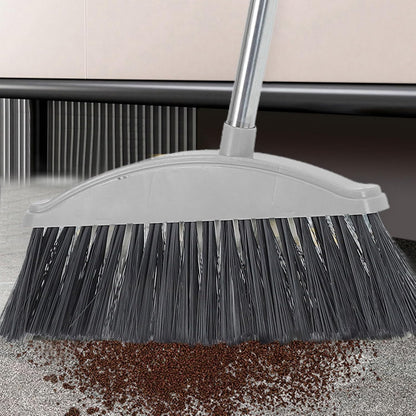 SUPVOX Heavy Duty Indoor Outdoor Broom with Long Handle Plastic Angle Kitchen Broom for Home and Patio Floor Sweeping for Household Cleaning