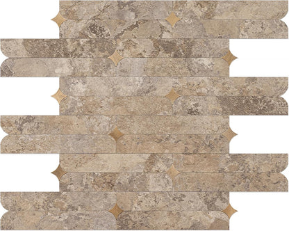 Peel and Stick Backsplash Tile, 10 Sheets Waterproof PVC Wall Tiles for Kitchen Bathroom, Thick Self Adhesive Stick on Backsplash, Covers 9.67 Sq.Ft