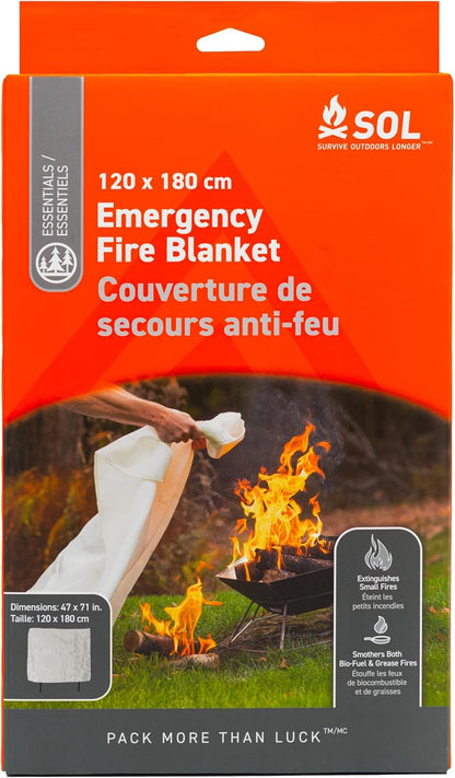 Survive Outdoors Longer Emergency Fire Safe Fire Blanket