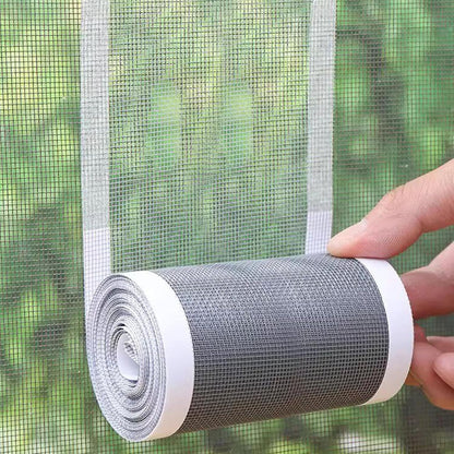 Strong Adhesive Screen Repair Tape, Window Screen Repair Kit, Fiberglass Mesh Screen Repairing Kits for Windows and Door, Self-Adhesive Patch For Doors Windows Household Mesh Repair (1, 2.76" x 1.97")