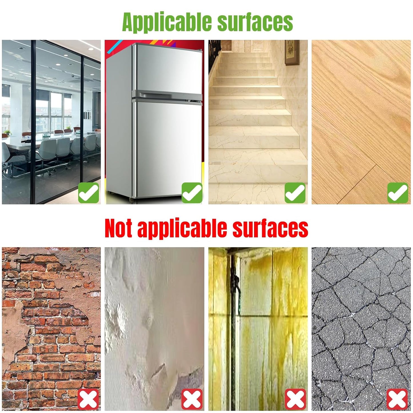 Double Sided Tape Heavy Duty,Removable Clear Nano Mounting Tape,Picture Hanging Adhesive Strips,Tough & Clear Weatherproof for Indoor/Outdoor Use,Perfect for Picture Hanging & Carpet-10FT
