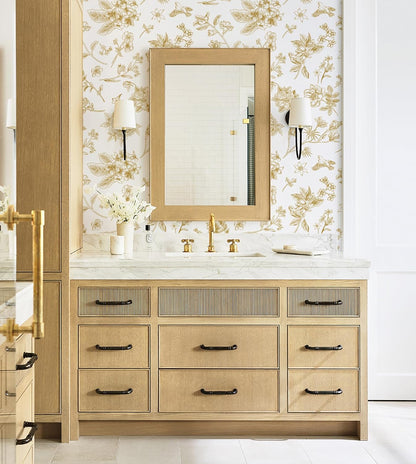 Safiyya Peel and Stick Wallpaper Floral Green and White Leaf Contact Paper for Cabinets 17.3"x 78.7" Self Adhesive Removable Wallpaper for Bathroom Renter Friendly Wall Paper Vinyl Roll