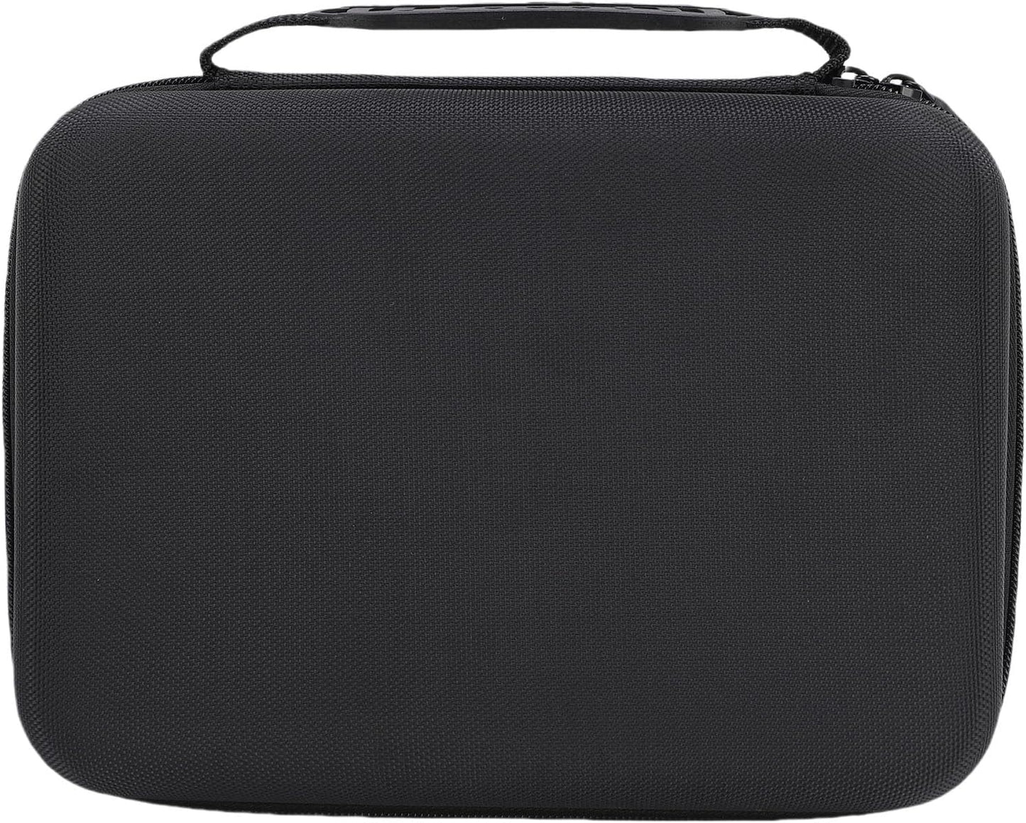 LICAEVEY Hard EVA Battery Organizer Storage Box Case with Tester Holder for AA AAA C D 3V 9V Batteries - Black Protective Container