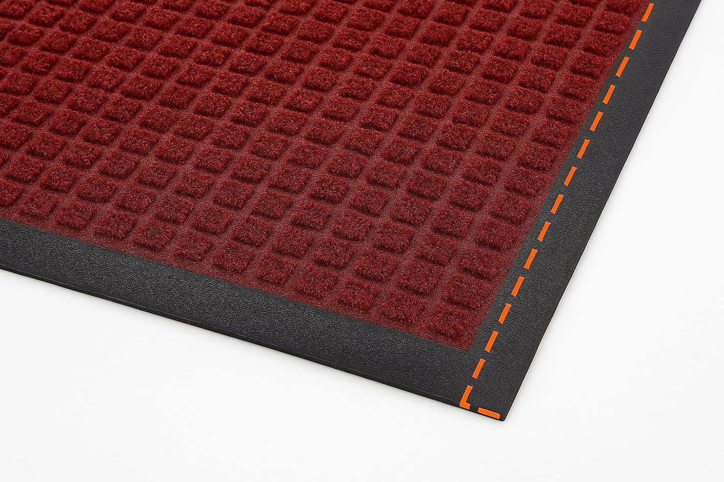 Guardian WaterGuard Indoor/Outdoor Wiper Scraper Floor Mat, Rubber/Nylon, 3'x4', Grey