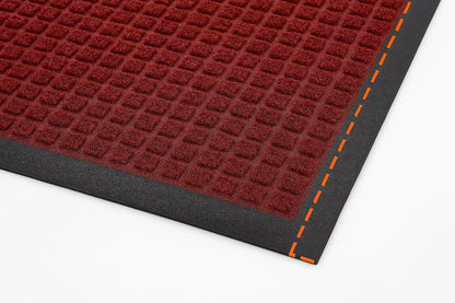 Guardian WaterGuard Indoor/Outdoor Wiper Scraper Floor Mat, Rubber/Nylon, 3'x4', Grey