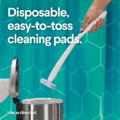 Clorox ToiletWand Toilet Cleaner Refills, Toilet brush, Rainforest Rush, 10 Ct