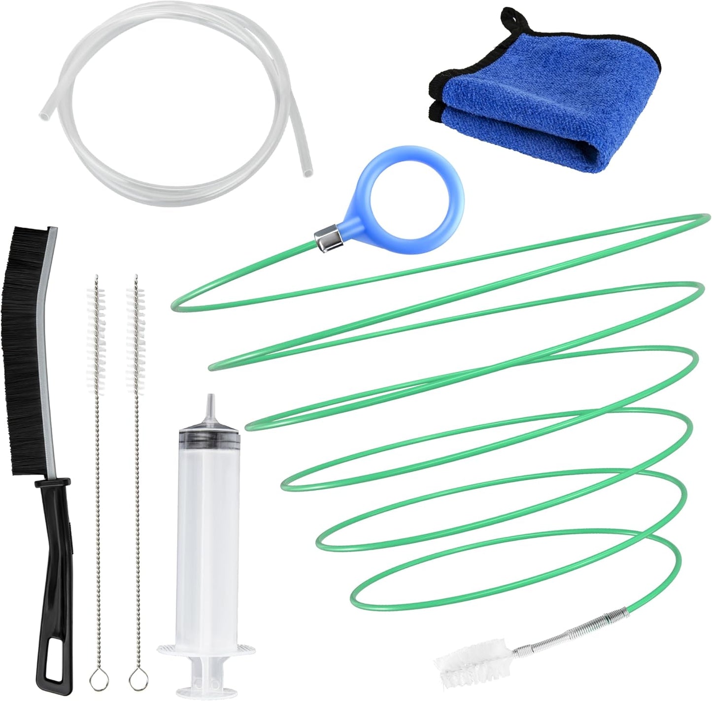 Auto Sunroof Drain Cleaning Tool, 120 Inch Flexible Tube Cleaning Brush, Drain Brush Extra Long Pipe Cleaners for Cars, Car Accessories, Car Sunroof Drain Hole Cleaner for Drains, Sewers, Windshields