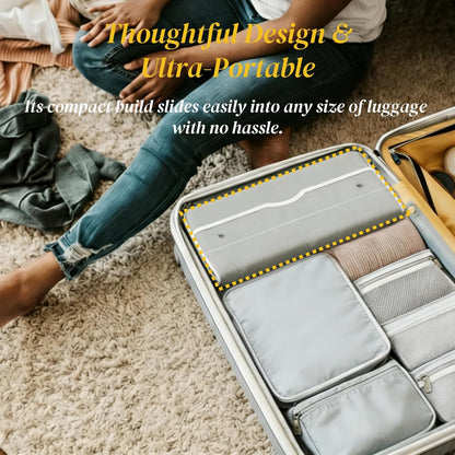 Over the Door Hanging Organizer - Closet Door Organizer and Storage with Large Pockets, Swing-Proof Behind The Door Organizer for Bathroom Nursery (Grey, 1 Pack -Extra Large 6 Tier)