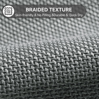 YDKGL Ultra Thin Bathroom Rugs Mat Quick Dry Absorbent Non Slip Bath Mat Bath Mats for Bathtub Mat Bathroom Carpet Fit Under Door Washable Floor Rubber Half Round Bath Rugs Grey 16x24