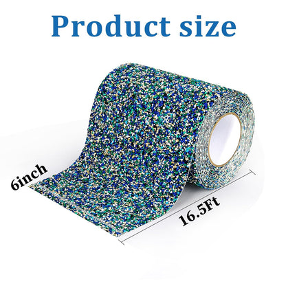 Pool Rubber Grip Tape, Anti Slip Tape 4Inch x 16.5Ft,Waterproof,Soft Satety Non-Slip Tape for Pool Stair Tread Traction,Tub,Boats,Trail,Outdoor and Indoor Use (4inch x 16.5feet)