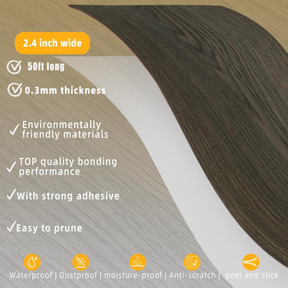 GSCIT Club Wood Grain Repair Tape, 2.4 inch X 15ft Self Adhesive Maple Grain Repair Patch for Tables, Chairs, Baseboards, Doors, Windows, Floors, Handicraft DIY. - Colors B