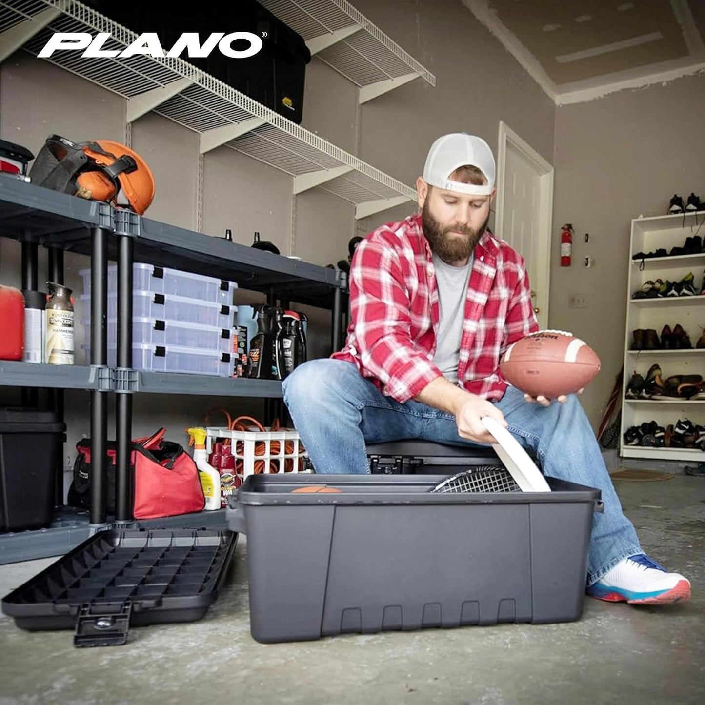 Plano Storage Trunk - 108 Quart w/ Wheels (1819) - Hunter Green