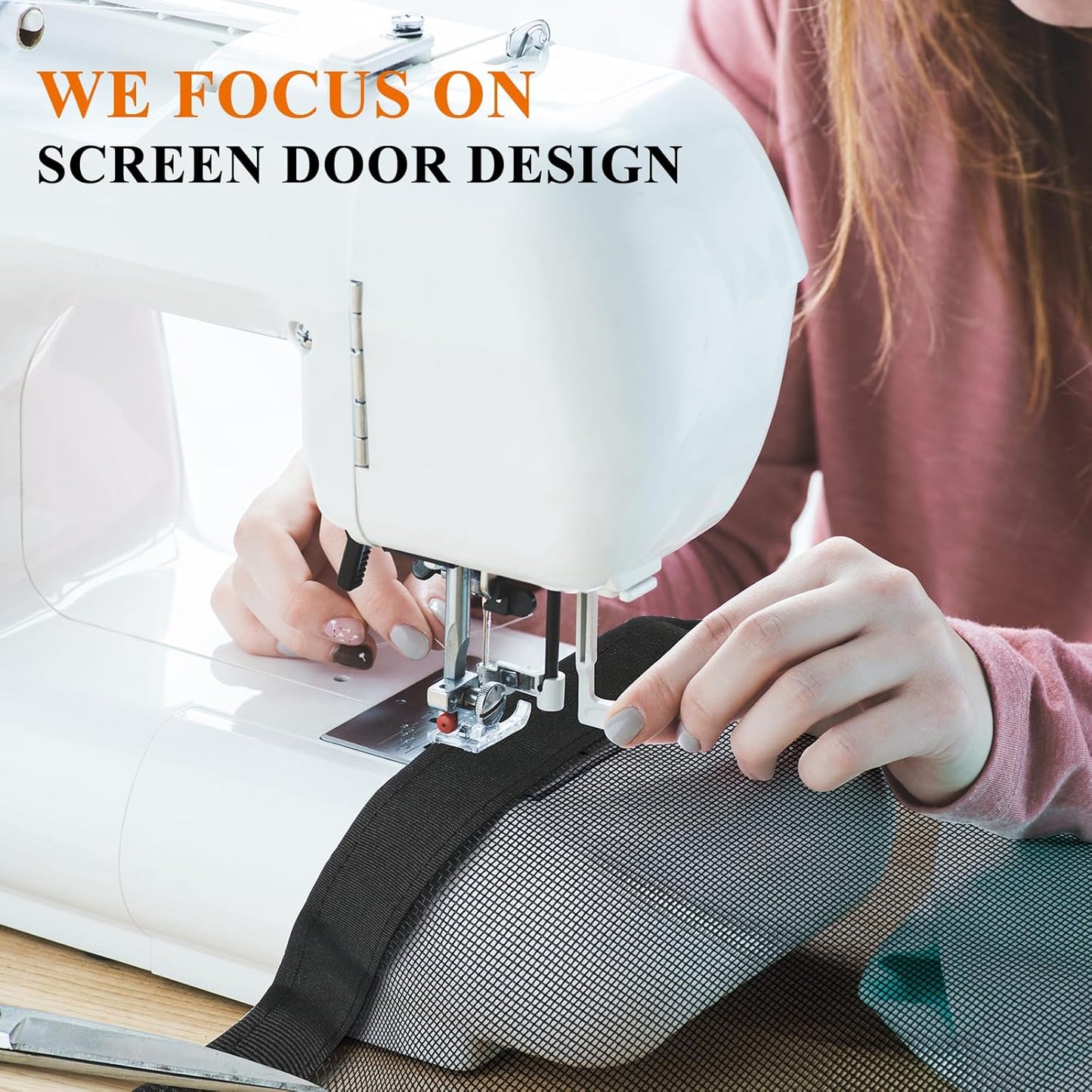 2PACK MAGZO Window&Door Screen Replacement Kit, 48''W x 99''L, with Retainer Spline (Total 65.6 FT) and Press-Fit Roller Tool, Scratch-Proof Polyester, Mesh Roll Repair for Patio, Pet Friendly, Grey