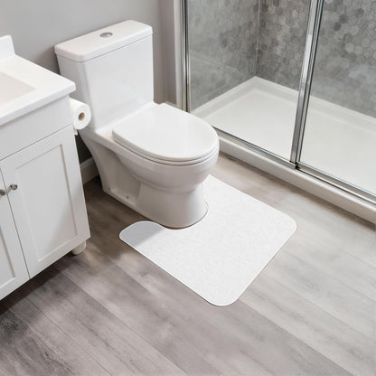 Bath Mat,Ultra Thin Bathroom Rugs,Rubber Bath Mats for Bathroom,No Slip Bath Rugs,Quick Dry,Machine Washable,Low Pile,Absorbent,Shower Outside,Sink,Home Decor Accessories.Grey,1'5"x2'3"(17x27Inch)