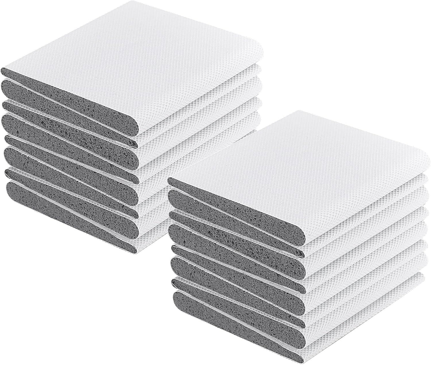 wugongshan 16 Pcs Door Corner Seals, Weather Stripping Draft Stopper Self-Adhesive, Exterior Door Jamb Frame Seal Foam for Draft Weather Protection, Isolation of Noise, Corner Seal