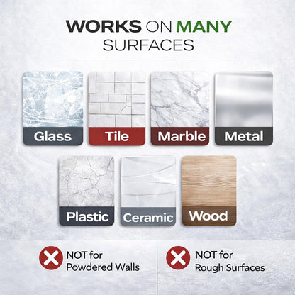 DAMASA Double Sided Tape Heavy Duty – 1.18" x 9.85 Ft Nano Gel Mounting Tape, Removable & Reusable, No Residue, for Walls, Glass, Tile, Picture Frames, Carpet & LED Strips (Crystal Clear)