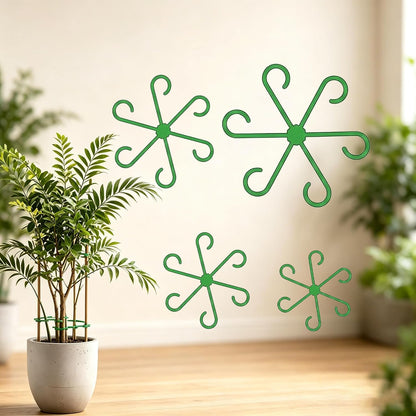 4 Sizes Plant Stem Support for Indoor Outdoor, 2026 New 4 Sizes Reusable Plant Stabilizer for Climbing Plants, Plants Accessories Garden Tools