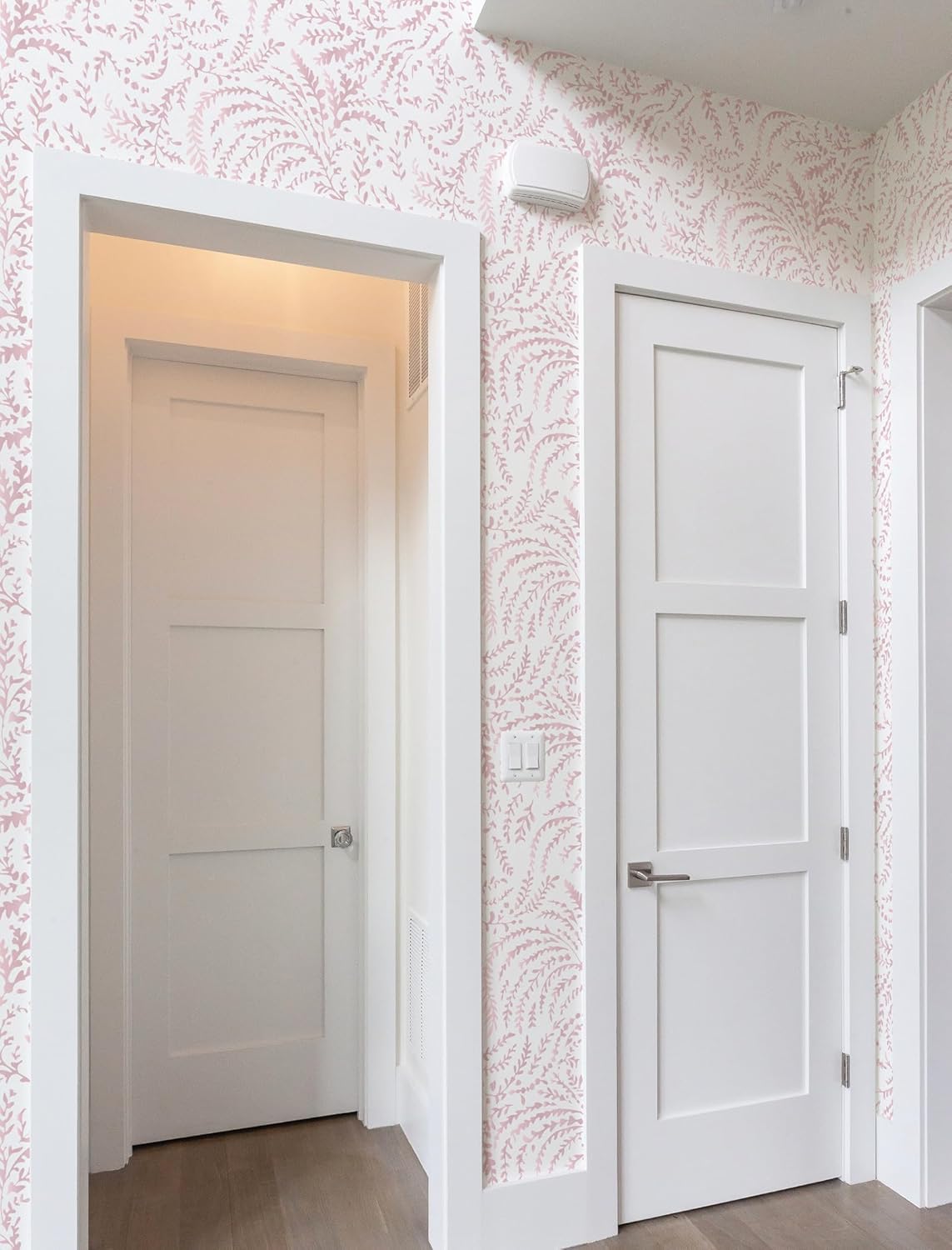 Peel and Stick Wallpaper Boho Wall Paper Peel and Stick Modern Watercolor Beige Wallpaper for Bathroom 17.3"x118"