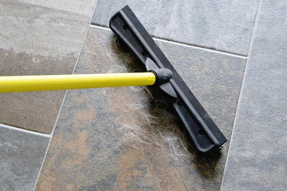 FURemover Pet Hair Removal Rubber Broom, 18" Broom Head